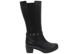 Orizonte Ballara Womens European Comfortable Leather Mid Calf Boots