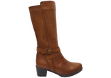Orizonte Chatsworth Womens European Comfortable Leather Mid Calf Boots