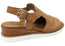 Orizonte Allureease Womens Comfortable European Leather Wedge Sandals