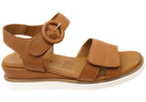 Orizonte Daisysoft Womens Comfortable European Leather Wedge Sandals
