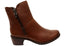 Caprice Danielar Womens Wide Fit Comfortable Leather Ankle Boots