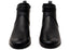 Caprice Donna Womens Extra Wide Fit Comfortable Leather Ankle Boots