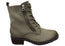 Caprice Delaney Womens Extra Wide Fit Comfortable Leather Ankle Boots