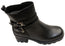 Caprice Elliarer Womens Wide Fit Comfortable Leather Ankle Boots