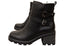 Caprice Elliarer Womens Wide Fit Comfortable Leather Ankle Boots