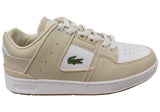 Lacoste Women Leather Lace Up Court Cage 2 123 Sneakers