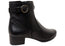 Caprice Delinat Womens Extra Wide Fit Comfortable Leather Ankle Boots