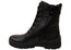 Caprice Darraya Womens Wide Fit Comfortable Leather Ankle Boots