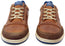Wild Rhino Crest Mens Comfortable Leather Lace Up Casual Shoes