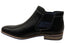Wild Rhino Drake Mens Comfortable Leather Chelsea Dress Boots