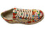 Django & Juliette Ference Womens Bright Flower Embroidery Shoes