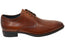 Wild Rhino Power Mens Comfortable Leather Lace Up Dress Shoes