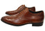 Wild Rhino Power Mens Comfortable Leather Lace Up Dress Shoes