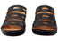 Orizonte Vividadventure Womens Comfort European Leather Slides Sandals