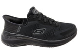 Skechers Mens Slip Ins Bounder 2.0 Emerged Wide Fit Comfortable Shoes