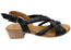 Orizonte Comfea Womens Comfortable European Leather Low Heel Sandals