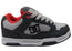 DC Shoes Mens DC Coiler Leather Lace Up Shoes Grey Black Red
