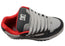 DC Shoes Mens DC Coiler Leather Lace Up Shoes Grey Black Red