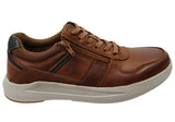 Explorer Mark Mens Comfortable Leather Lace Up Casual Shoes