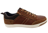 Explorer Madden Mens Comfortable Leather Lace Up Casual Shoes