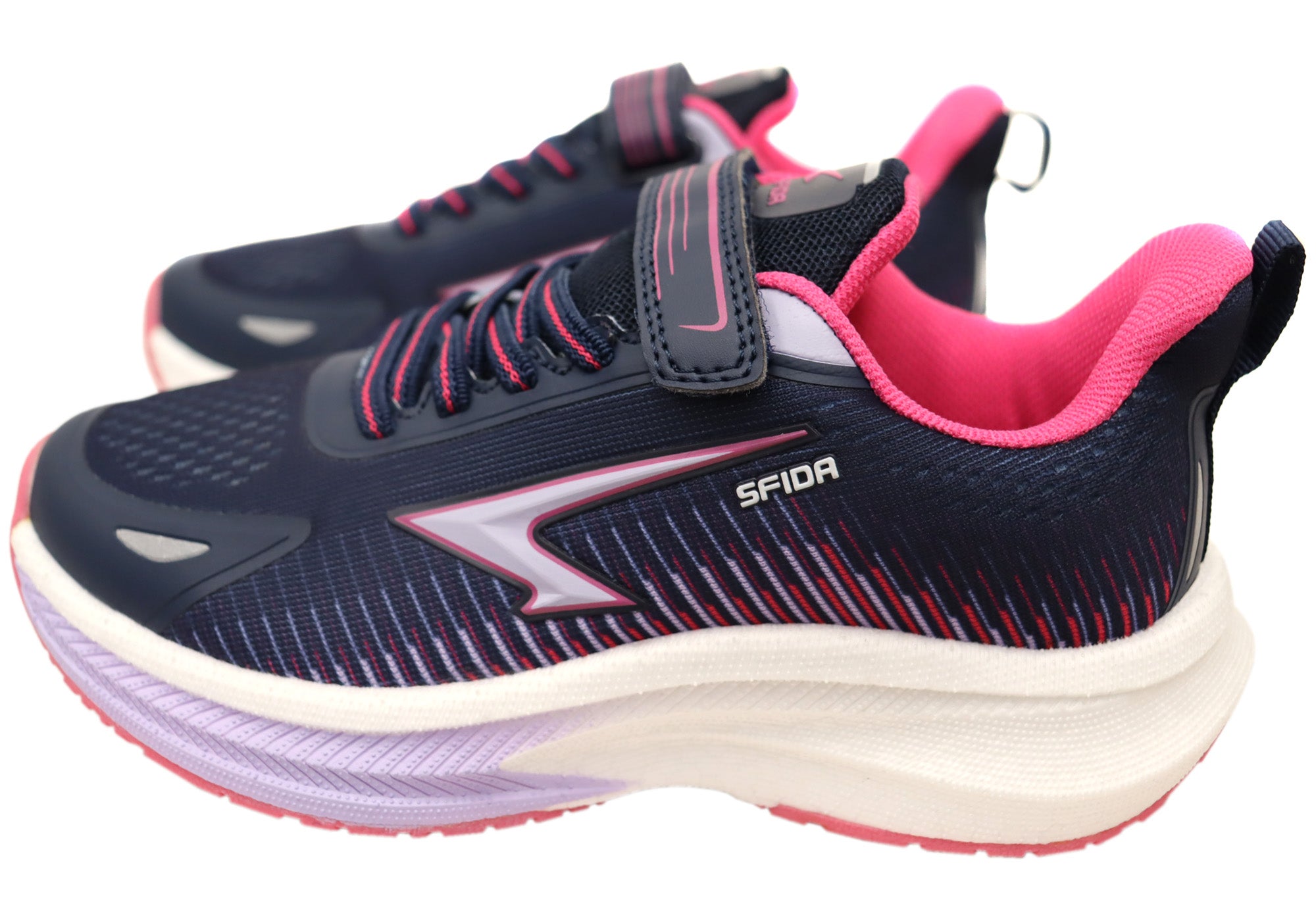 Navy Lavender Fuchsia