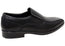 Explorer Mens Russell Leather Comfortable Slip On Dress Shoes