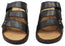 Orizonte Willowflex Womens Comfortable European Leather Slides Sandals