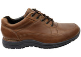 Rockport Edge Hill II Lace Mens Leather Comfortable Wide Fit Shoes