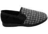 Grosby Peter Mens Comfortable Slip On Slippers