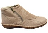 Cabello Comfort 5250-27 Womens Leather Boots Made In Turkey