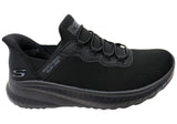 Skechers Womens Slip Ins Work Squad Chaos Slip Resistant Work Shoes