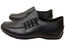 Rieker L1777-00 Womens Leather Comfortable Slip On Shoes