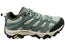 Merrell Womens Moab 3 Comfortable Lace Up Hiking Shoes Laurel