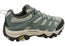 Merrell Womens Moab 3 Comfortable Lace Up Hiking Shoes Laurel