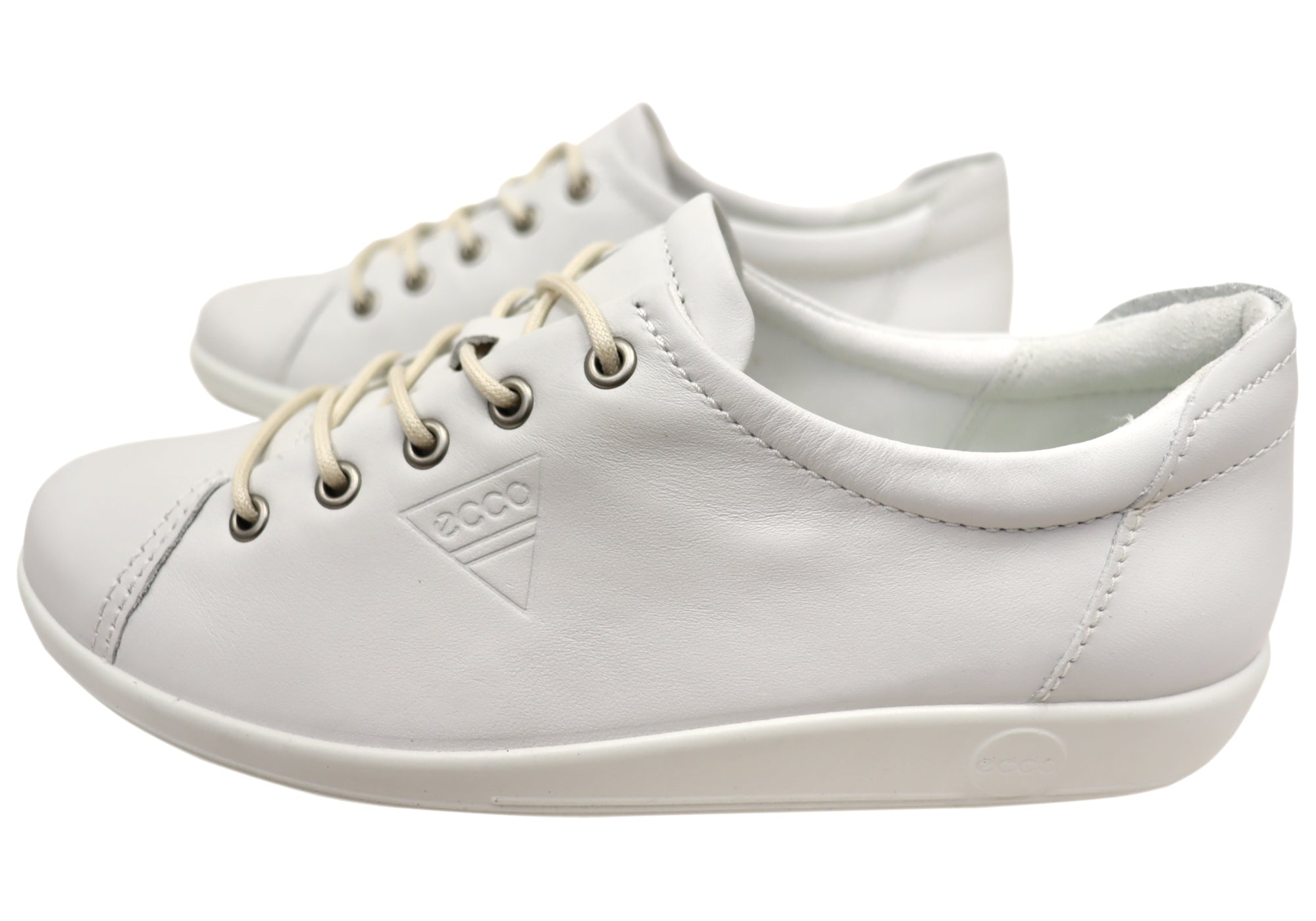 Ecco Sneaker Ecco Soft White Ecco 206513-01002 Soft Bright White