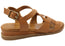 Orizonte Leelalite Womens Comfortable European Leather Wedge Sandals