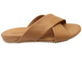 Orizonte Lovestep Womens Comfortable European Leather Slides Sandals