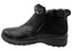 Rieker L7172-00 Womens Comfortable Leather Ankle Boots