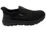 Rieker Mens 06052 Comfortable Leather Extra Wide Fit Slip On Shoes