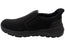 Rieker Mens 06052 Comfortable Leather Extra Wide Fit Slip On Shoes