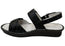 Alegria Verona Womens Comfortable Leather Sandals Inky