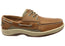 Sperry Mens Billfish Comfortable Wide Width Leather Boat Shoes