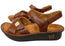 Alegria Kelsi Womens Comfortable Leather Sandals Marrone