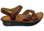 Alegria Kelsi Womens Comfortable Leather Sandals Marrone