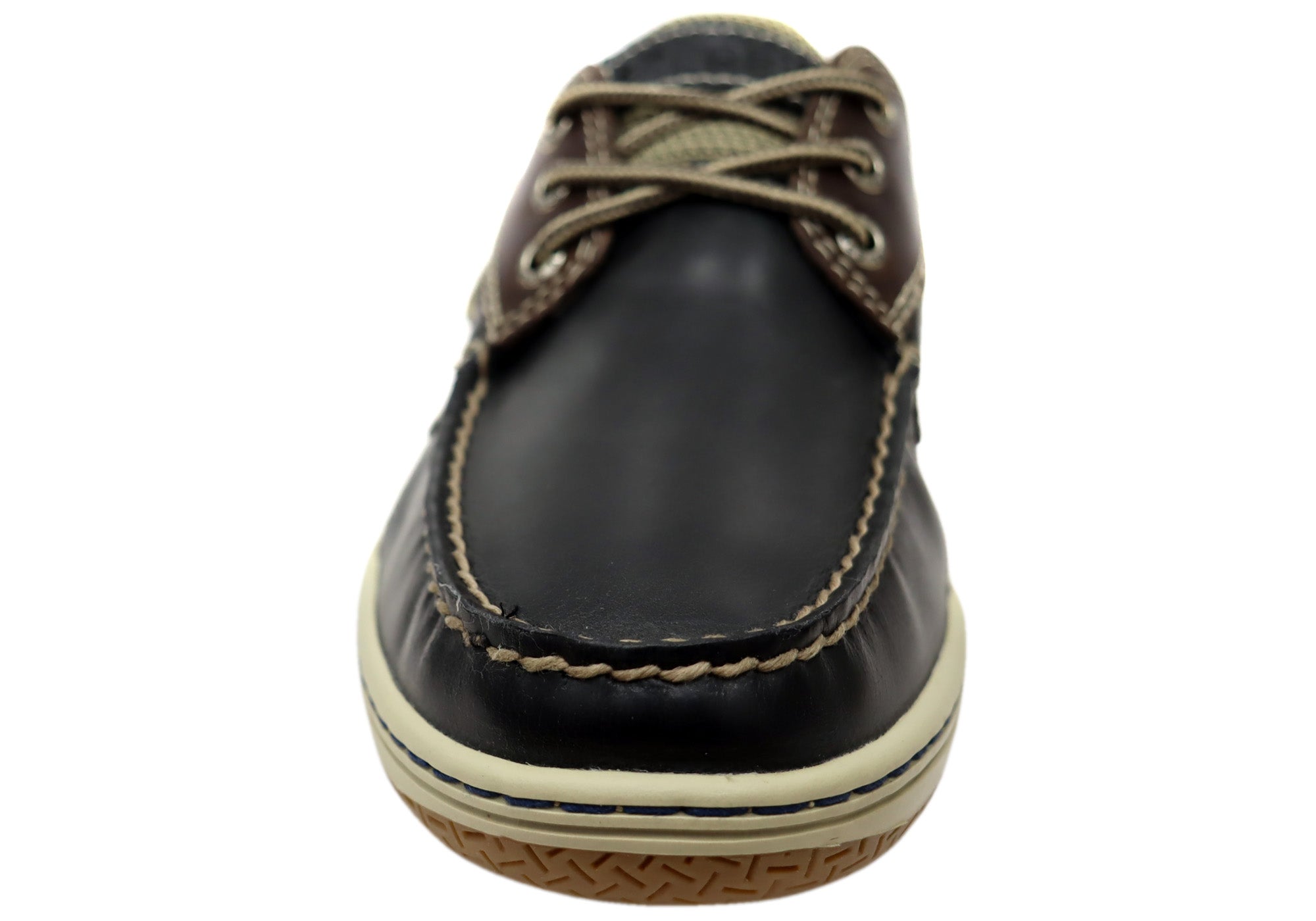Navy/Brown