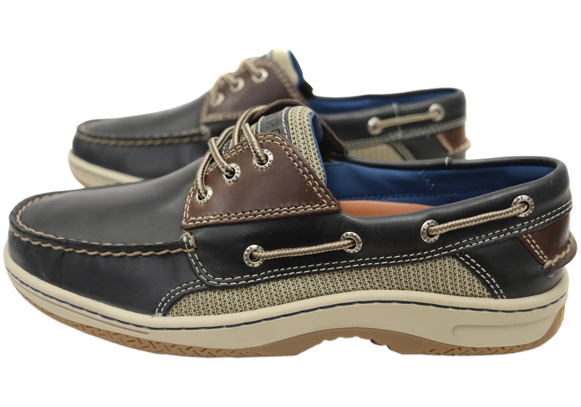 Navy/Brown