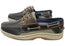 Sperry Mens Billfish Comfortable Wide Width Leather Boat Shoes