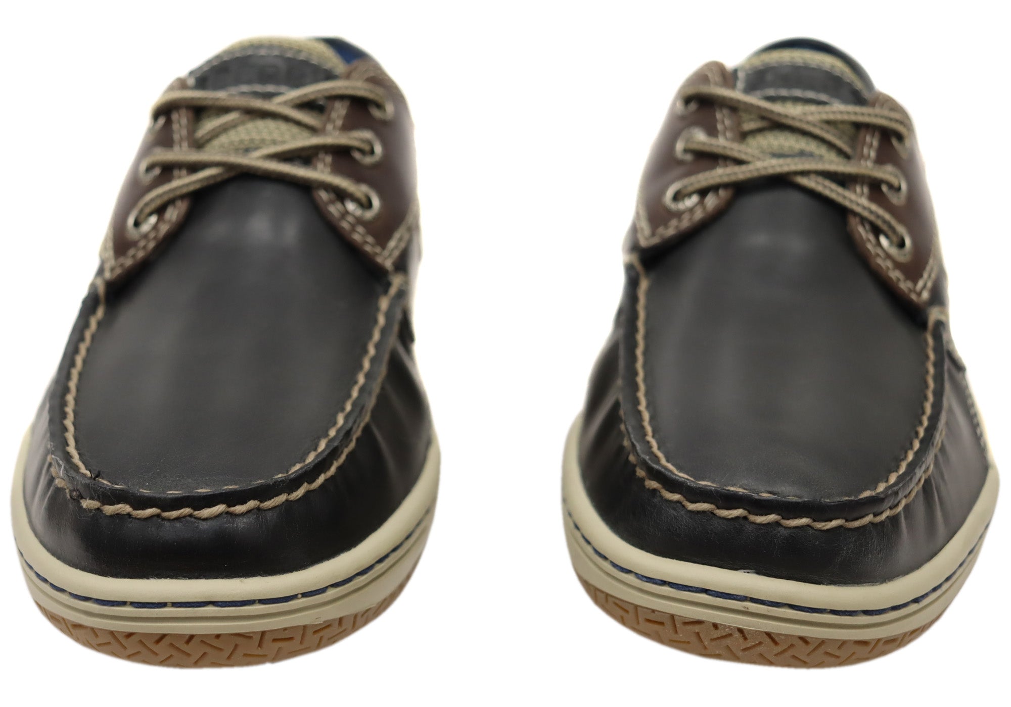 Navy/Brown