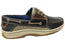 Sperry Mens Billfish Comfortable Wide Width Leather Boat Shoes