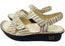 Alegria Kelsi Womens Comfortable Leather Sandals Spumoni
